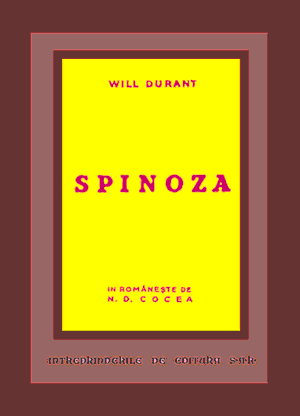 Will Durant - Spinoza